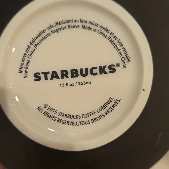 Starbuck's Limited Edition Artisan 2015 07/08 Mosaic Tile Collector's Mug - Picture 4 of 7